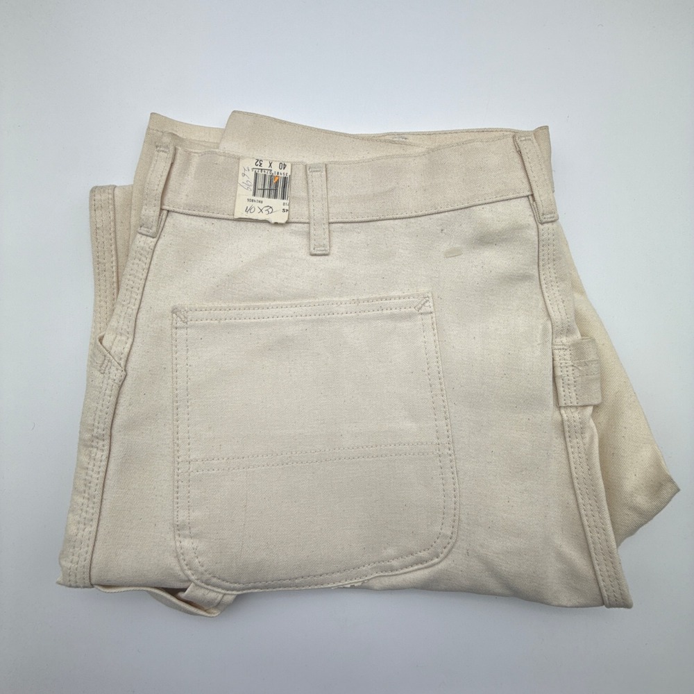 Carhartt Carpenter Painters Pants 100 Years 1889-1989 Mens 40x32 72WS NWOT